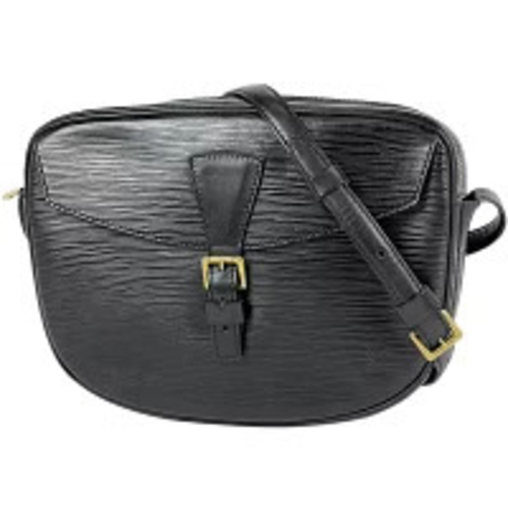 Louis Vuitton Jeune Fille Shoulder Bag Epi Leather Noir Black